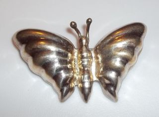 Vintage Signed Los Ballesteros Butterfly Sterling Pin
