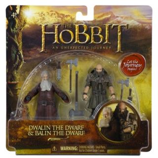 Dwalin Balin The Dwarf The Hobbit 3 75 Action Figure Adventure 2 Pack 