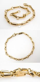 Tiffany & Co. Bracelet Bar & Link 18K Gold Estate skuwm7813