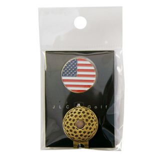 Metal Hat Cap Clip with Free Magnetic Ball Marker D