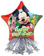   Clubhouse Birthday Party Balloon Weight Shimmer 20 Centerpiece