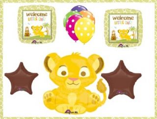 Disney Lion King Simba Balloons Baby Shower Party Decorations Jungle 