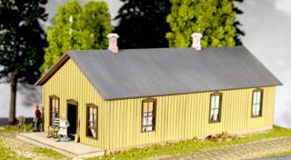 BANTA MODELWORKS D RGW SILVERTON SECTION HOUSE HO Railroad Wood Laser 