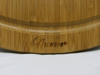   oven 100 % durable eco friendly bamboo cutting board 14 35cm round