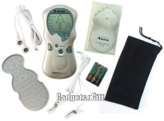 Electronic Muscle Massager Back Pain Relief Acupuncture Stimulator 