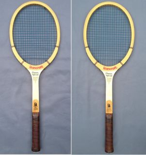VINT 70S BANCROFT PLAYERS SPECIAL TENNIS RACQUET EXC COND WOOD RALPH V 