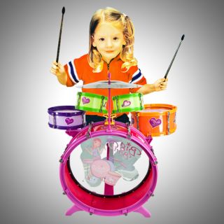    Set Kit 8 pcs Girl Boy Kids Children Musical Band Instrument Playset