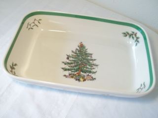 Spode England x mas Tree Baking Dish from Oven to Table