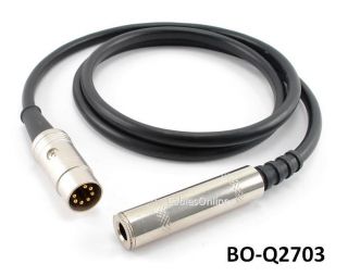   Female to DIN 7 Male Bang Olufsen B O Audio Adapter Cable