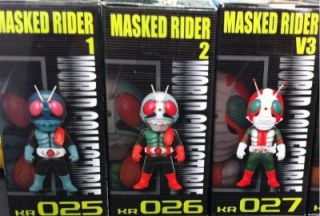 Banpresto Kamen Masked Rider WCF 4 World Collectible Figure Set of 3 1 