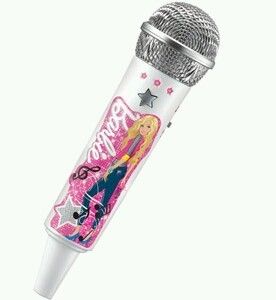 barbie singing star microphone  player ready hot christmas sold out 
