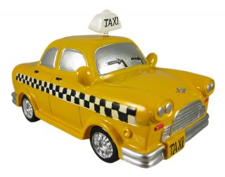 Cool Yellow Taxicab Piggy Bank Money Coin Taxi Cab