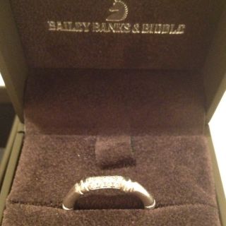 Bailey Banks And Biddle Sterling Silver 925 And Engagement Diamonds 