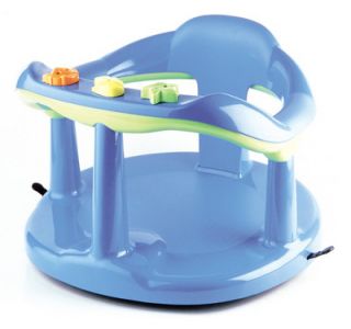   Juvenile Solutions Baby Bath Seat Tub Sink Chair Blue