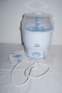   Electronic Digital Baby Bottle Steam Sterilizer Large Capacity