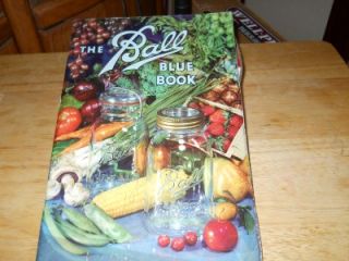 1943 The Ball Blue Book of Canning and Preserving Recipes