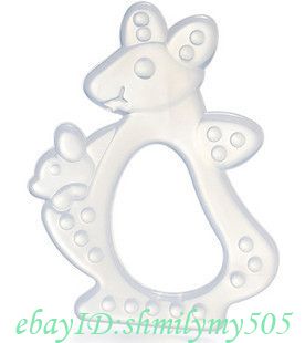 New Baby Safe Teething Teether Ring Toy Gift BPA Free Bandicoot Shape 