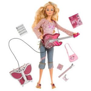 New RARE Mattel Barbie Diaries Doll Plays Guitar