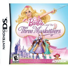 Nintendo DS Barbie and The Three Musketeers Brand New