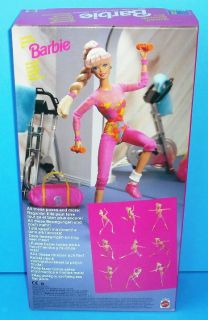 We are pleased to offer this 1993 GYMNAST BARBIE   Never Removed 