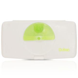 Dubon Green Baby Wipe Case with Swivel Lid and 