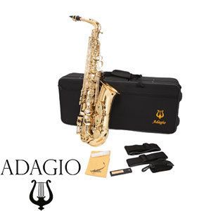 Student Alto Saxophone Band Instruments Includes Hard Case High F Note 