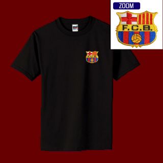 Barcelona Football Soccer Patch Shirt M XL 14 99 Black