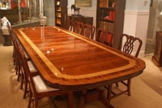 Very Large Leighton Hall Dining Table, Conference Table 13ft.
