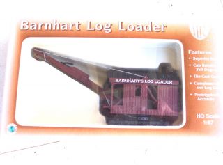 HO IHC Barnhart Operating Log Loading Crane New Boxed