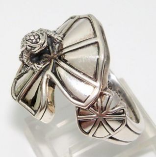 Barry Kieselstein Cord Toad Frog Lily Pad 2011 Sterling Silver 925 