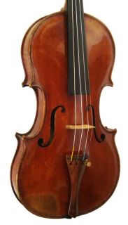 An Old French Violin by Paul Bailly 1907