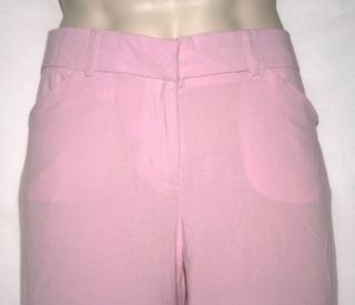 new womens steve barrys pink flare uptown pants slacks 16 nwt