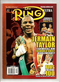   Ring Boxing Magazine Jermain Taylor Barry McGuigan Paul Pender