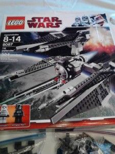Lego 8087 Star Wars Tie Defender 304 Pieces Complete