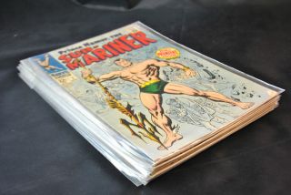 Lot of 10 Sub Mariner Marvel Comics Silver Age ’s 1 – 10 VG FN 