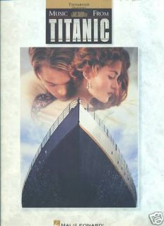 Music from Titanic Trombone Baritone Music Book