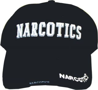 Narcotics Officer Logo Low Profile Baseball Hat Cap