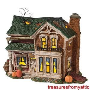   Screech Owl Farmhouse 808988 Spooky Haunted Farm House