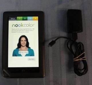  Nook Color E Reader Tablet Wifi Color Screen Clear 
