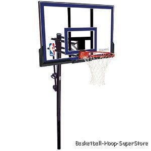 Spalding 88355 in Ground Basketball System 50Backboard