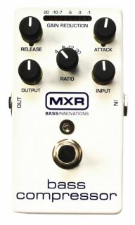 MXR M 87 Bass Compressor FX Pedal Studio Grade Stomp