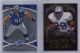Ndamukong Suh Finest RC Barry Sanders 199 Icons Great
