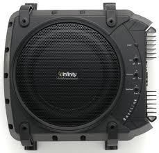 Infinity BassLink Portable 10 Powered Subwoofer + Remote Class D 