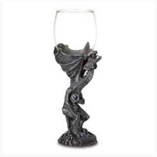 10 barware dragon glass goblets medieval theme decor description note 