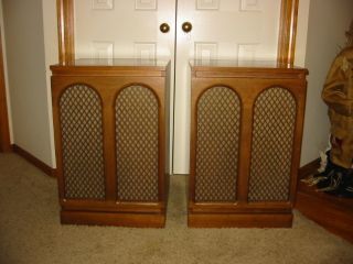 Pair of Vtg Bozak Barzilay 302a Speakers in Beautiful Condition Sound 