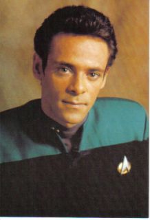 Star Trek DS9 Doctor Bashir 4 x 6 Postcard 1 New 1993