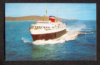 1950s M V Bluenose Ferry Yarmouth NS Bar Harbor Me PC