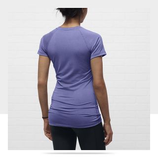  Nike Pro Essentials Fitted V Neck Womens Shirt