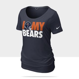  Nike Team Dedication Tri Blend (NFL Bears) Womens T Shirt