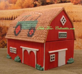 descriptions barn with tractor motif 2004 figi s inc mib